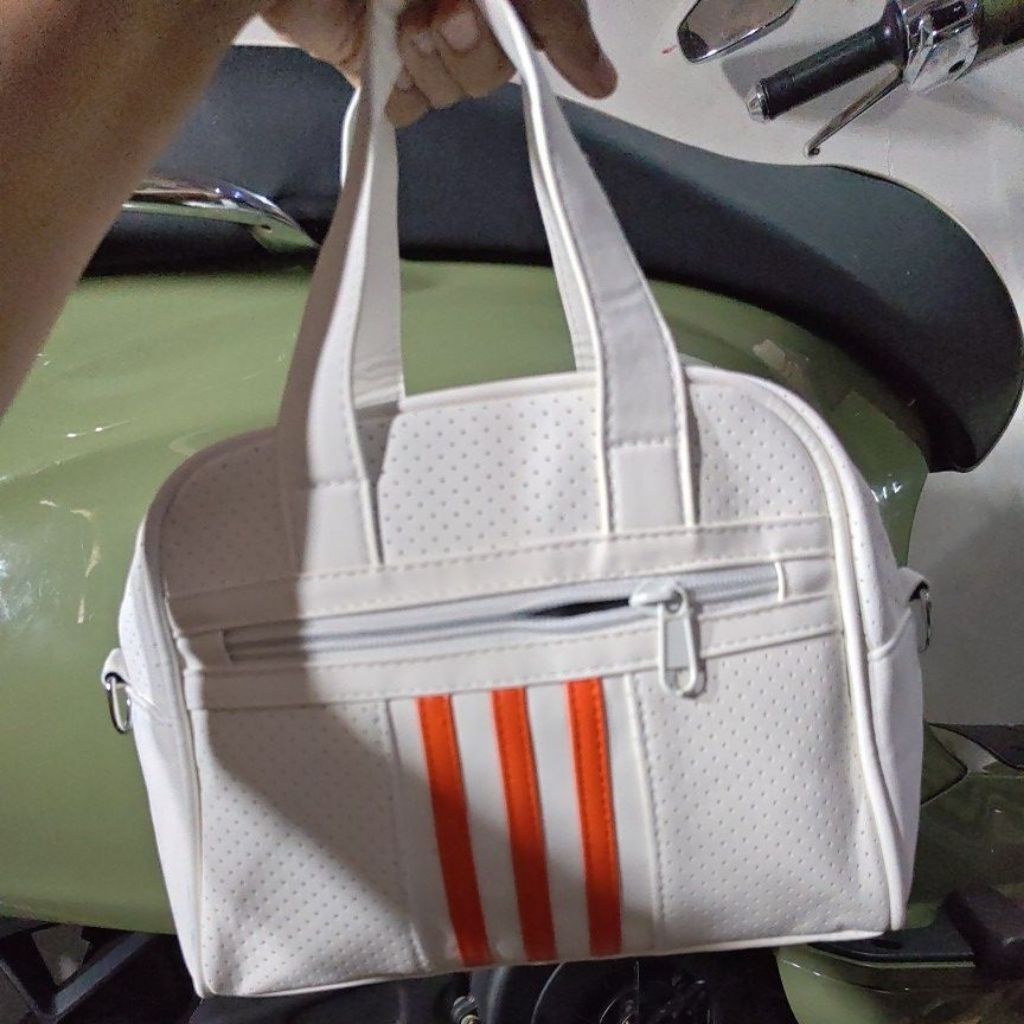 Tas handbag adidas white ori