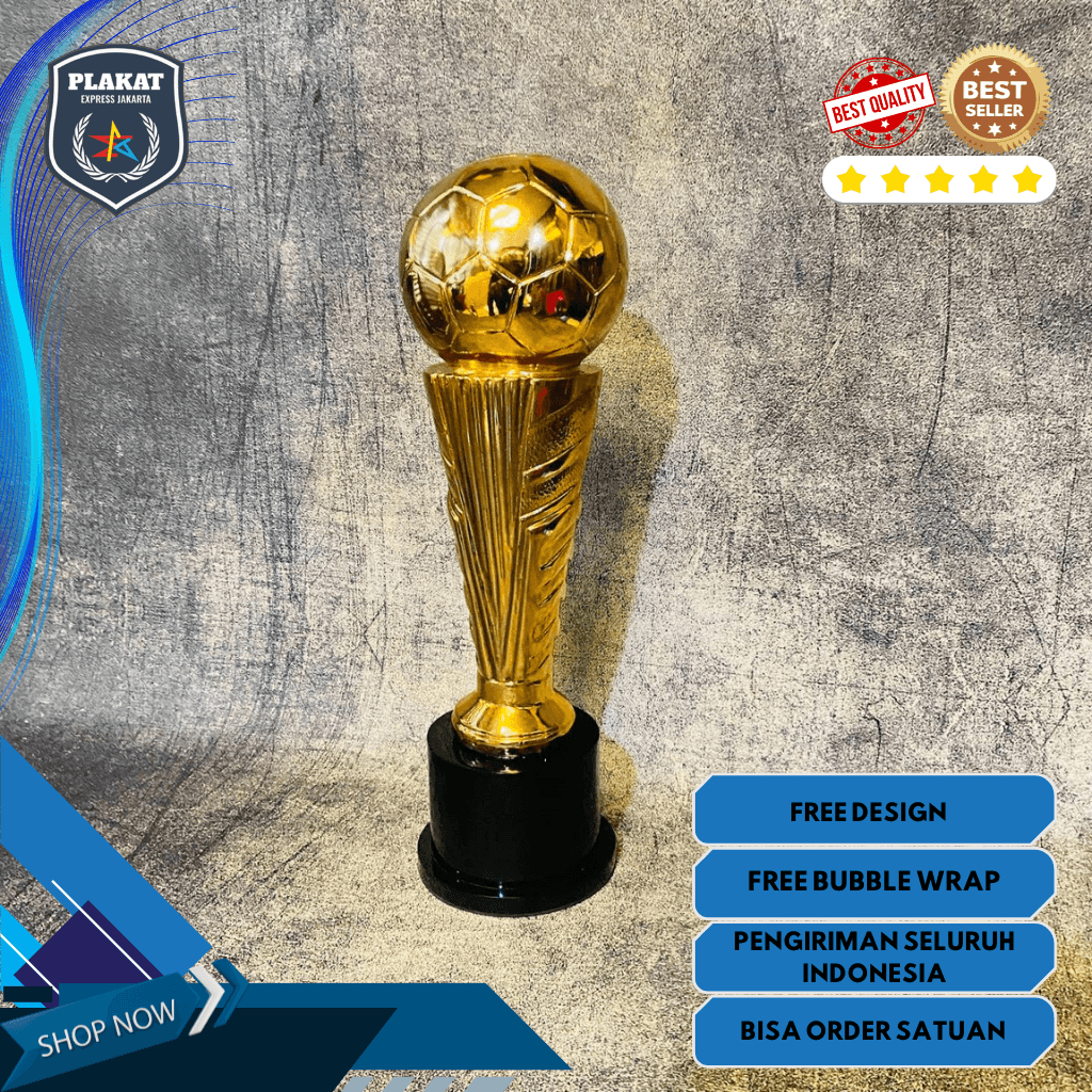 Trophy Sepak Bola, Piala Futsal, Trophy Futsal, Piala Football Premium