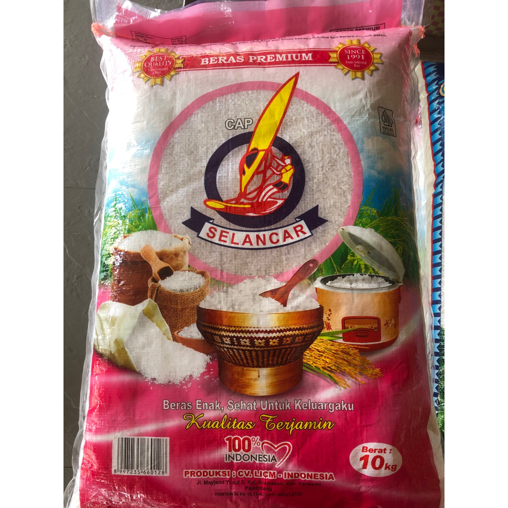 beras selancar 10kg beras premium pulen 10kg