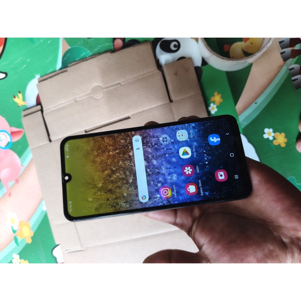 mesin hanphone samsung A50 normal