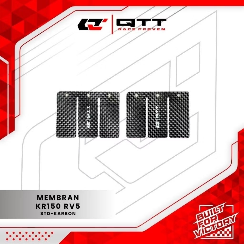 LIDAH MEMBRAN KAWASAKI NINJA 150 R SS RR QTT RACING LIDAH MEMBRAN CARBON NINJA RR SS STANDART