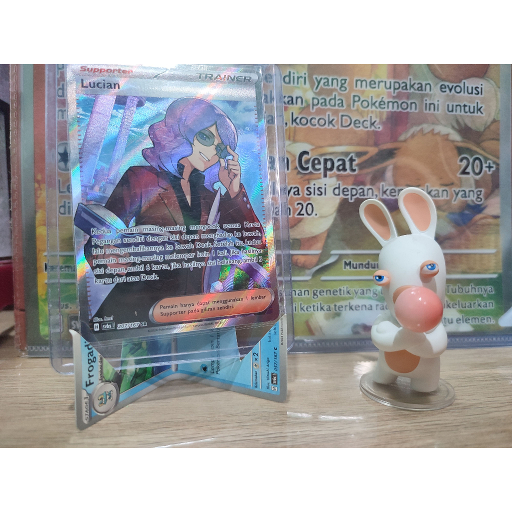 LUCIAN SR Sv6s TOPENG TRANSFIGURASI        SUPPORTER TRAINER SR        207/167 SR        Pokemon TCG