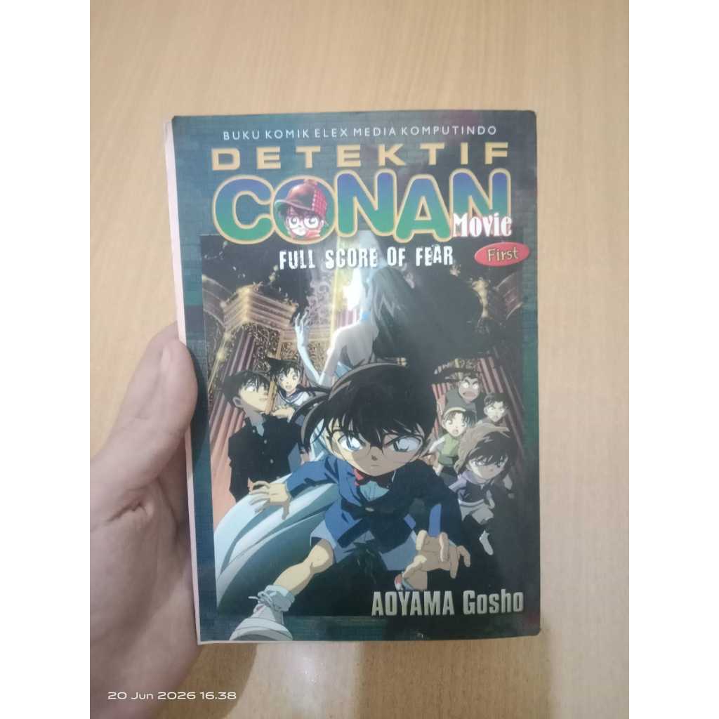 Komik Detektif Conan Movie Full Score of Fear 1 First by Aoyama Gosho - Manga Jepang Cabutan
