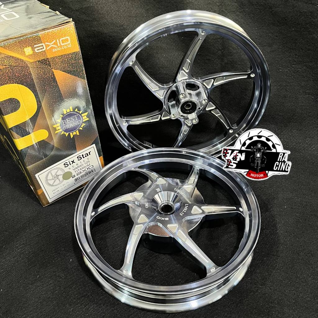Velg AXIO Six Star Vario125/150, Vario110/Beat/Scoopy UK 185/215 RING 14 ORIGINAL AXIO