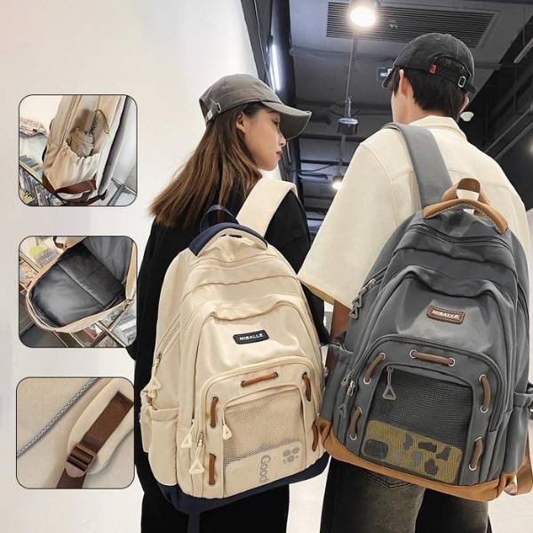 Eiger Adventure - Tas Ransel Pria Tahan Air Tas Sekolah Wanita Kapasitas Besar Tas Travel