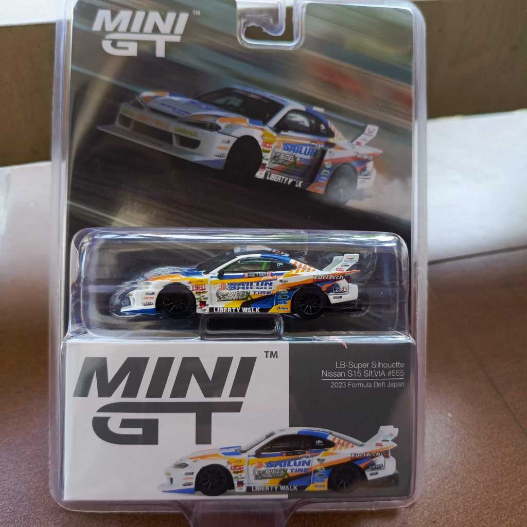 Mini GT 895 // LB Super Silhoutte Nissan S15 Silvia - Sailun