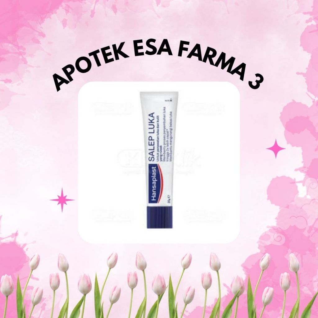 Hansaplast Salep Luka 20g - Salep Perawatan Luka