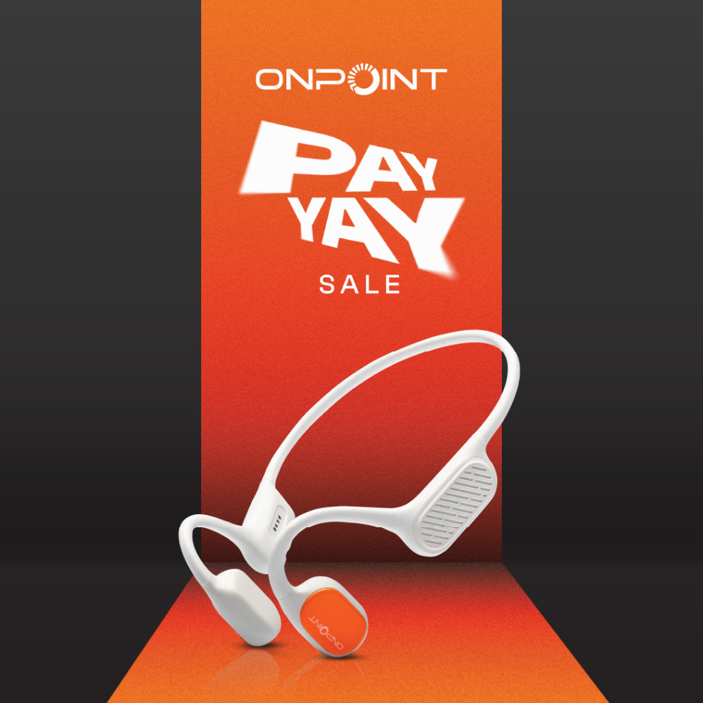 ONPOINT IRON OpenEar Bone Conduction Headphone - Open Ear GREY