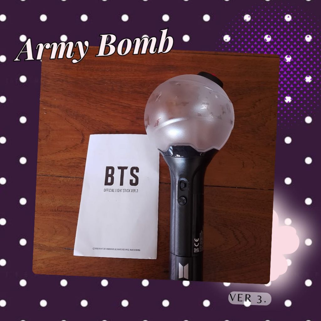 LIGHTSTICK BTS VER. 3  [UNSEALED]