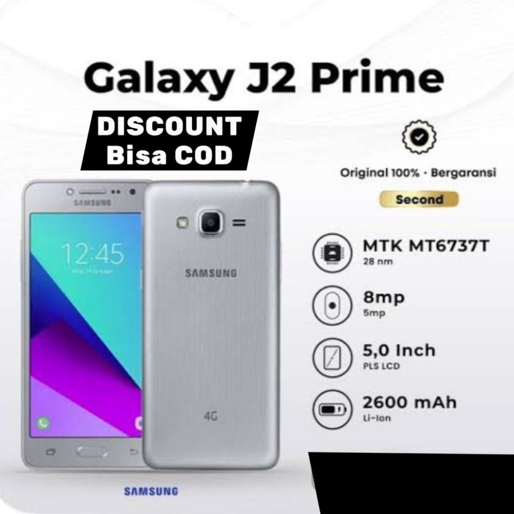 SAMSUNG J2 PRIME 4G / SAMSUNG J1 4G / SAMSUNG LIPAT GT-E1195 NORMAL SECOND