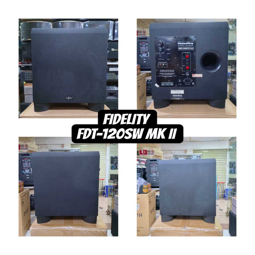 Subwoofer 12 Inch BMB SW 112 SE SW112SE & FEDELITY FDT 120SW MK II Original Second