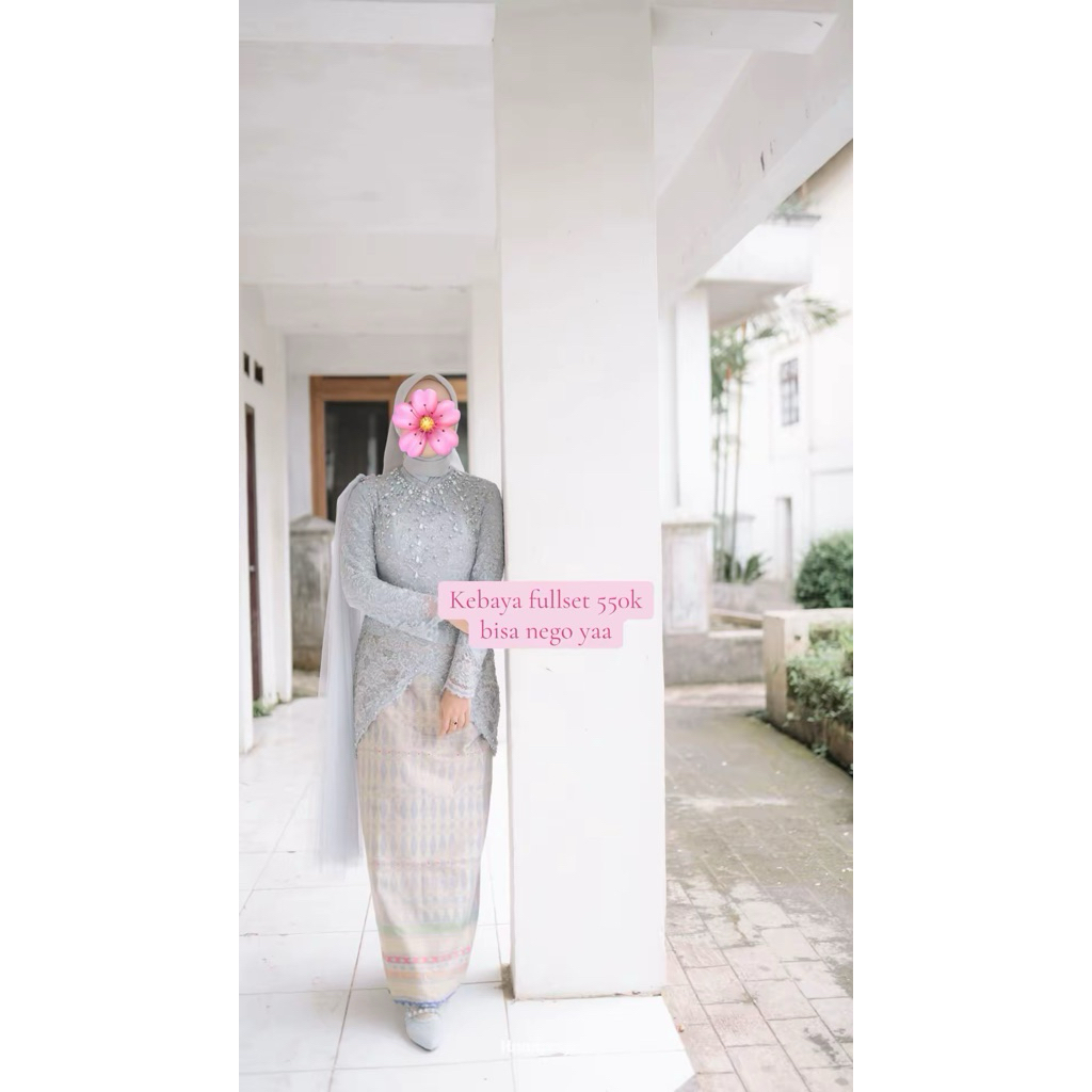 [PRELOVED] Kebaya+Rok+Inner+Kamisol