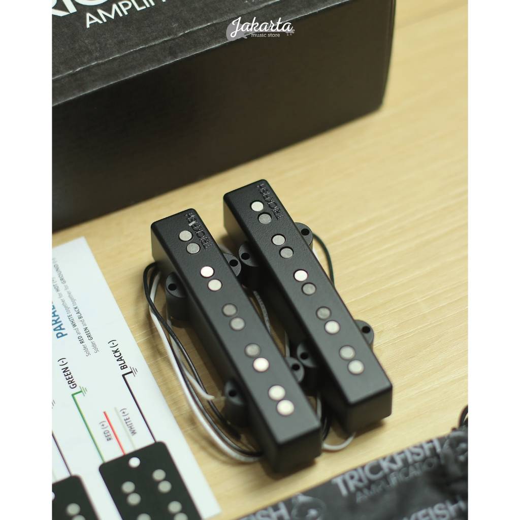 Trickfish 5 String Jazz Bass Pickups. Official Fodera Pickups.
