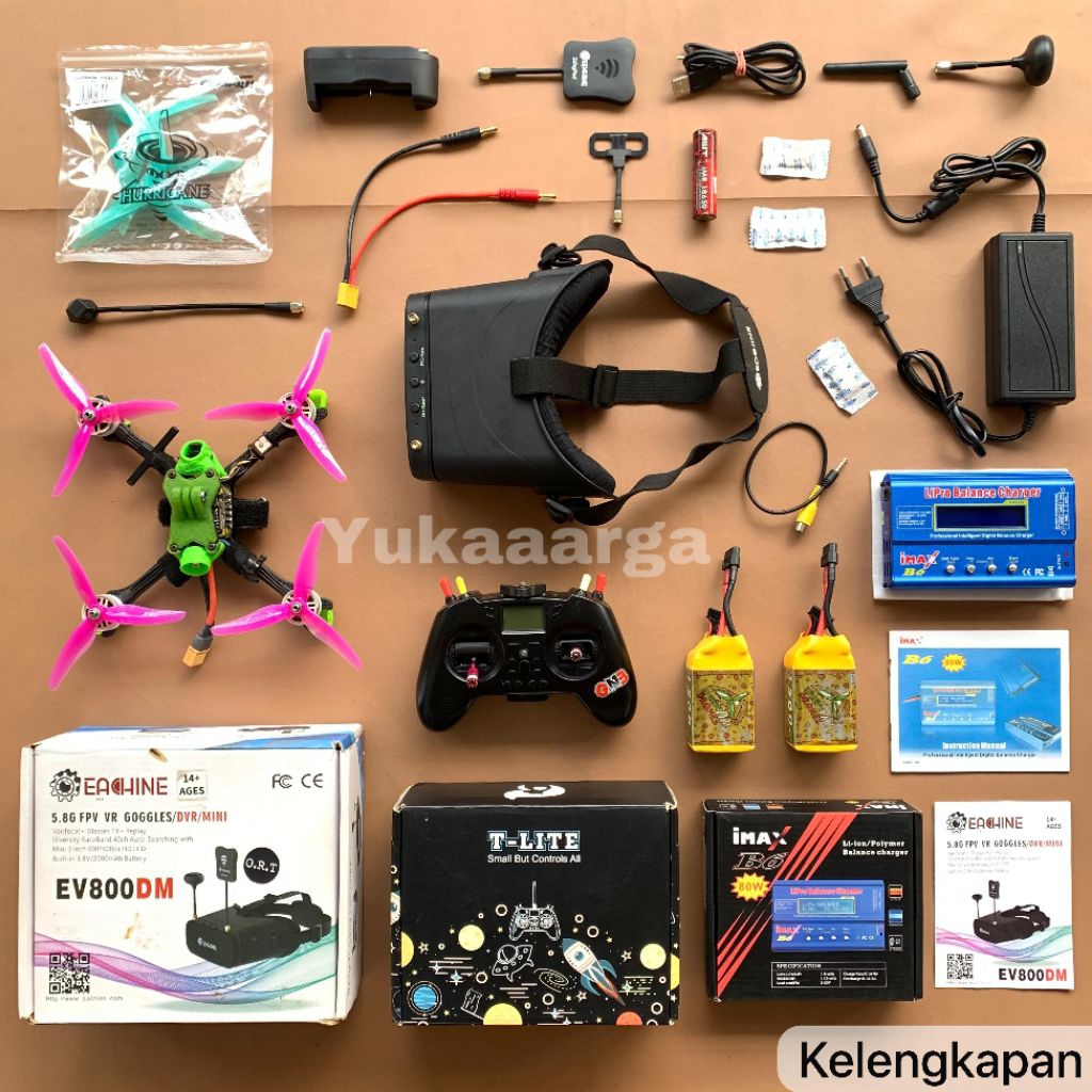 DRONE FPV FREESTYLE 5 INCH ELRS | RTF / Ready To Fly (Paket Lengkap)