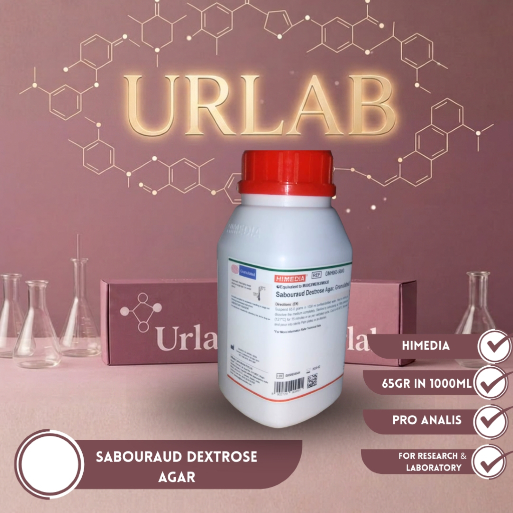 Sabouraud Dextrose Agar Himedia  1gr -5gr| SDA |saboraud