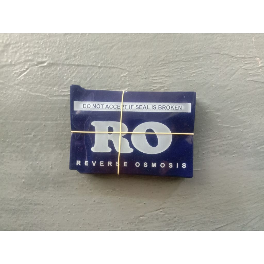 Segel RO warna biru Dongker isi 1000pcs/segel RO/segel galon