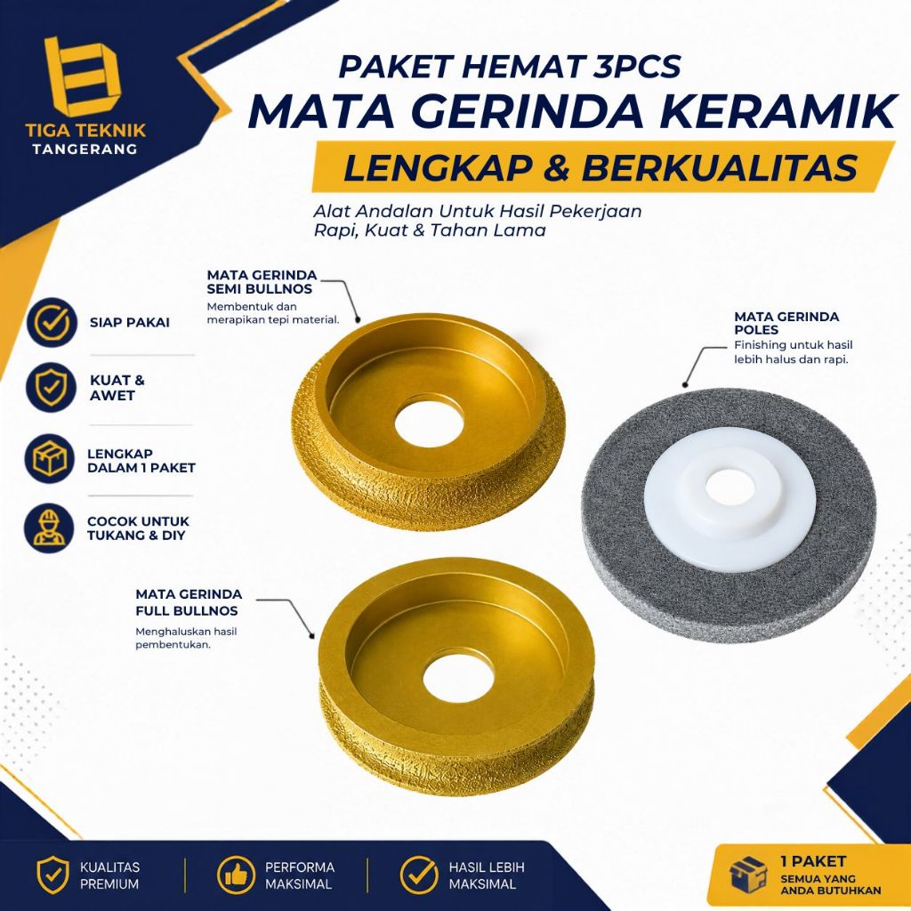 Mata Pinggul Bevel Granit Bullnose Mata Roda Granit Ukir Keramik mata  gerinda  bevel  granit