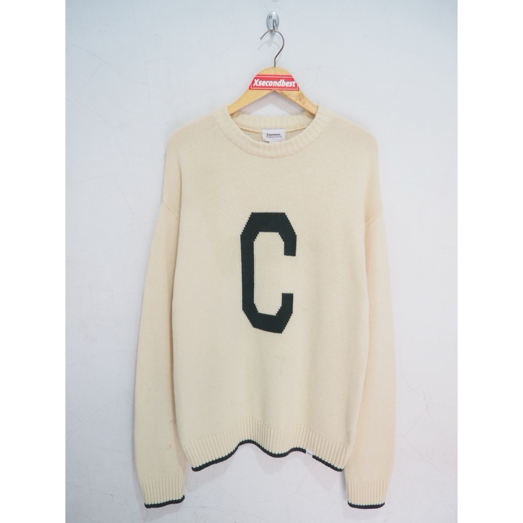 COVERNAT C LOGO KNIT SWEATER