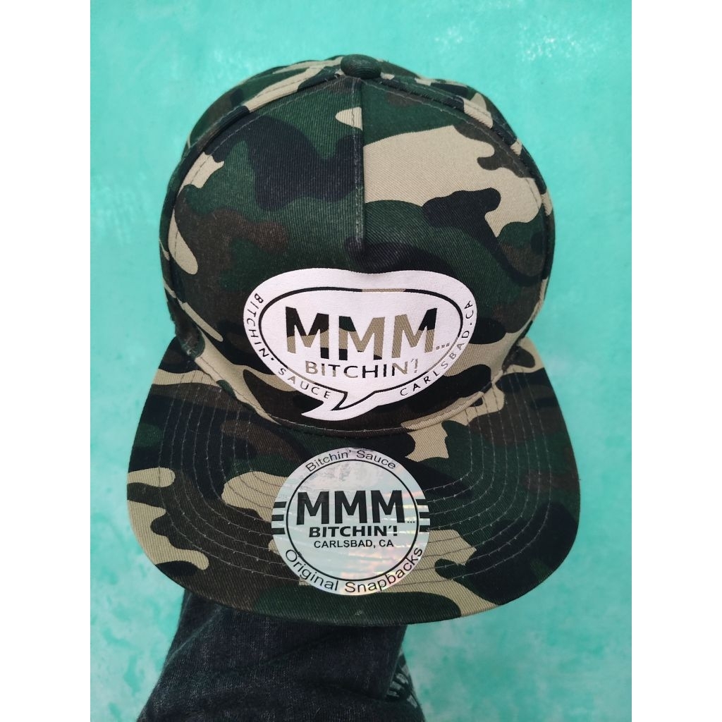 MMM Bitchin' camo snapback