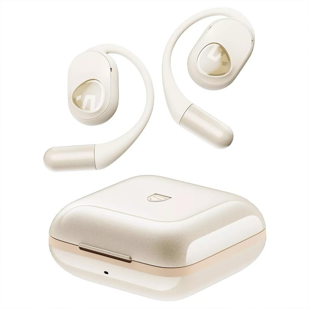 [PRELOVED SOUNDPEATS] Gofree 2+ Beige Wireless Earbuds