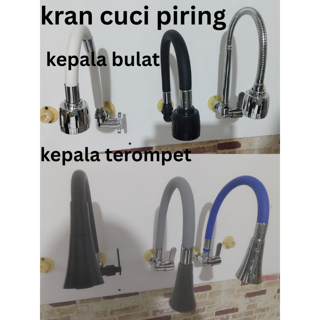 kran cuci piring tembok krang angsa tembok kepala bulat kran cuci piring kepala terompet