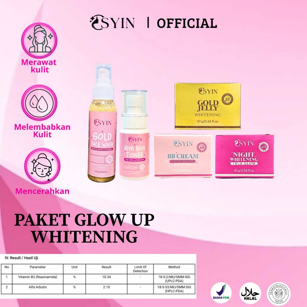 Paket GLOW UP Sedekah Osyin Glow