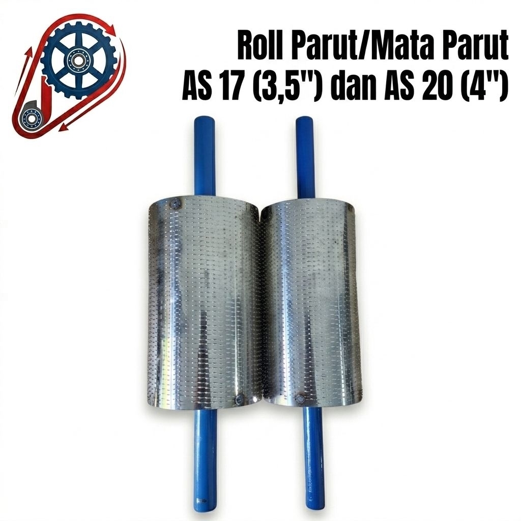 Roll Parut/Mata Parut AS 17 (3,5") dan AS 20 (4")