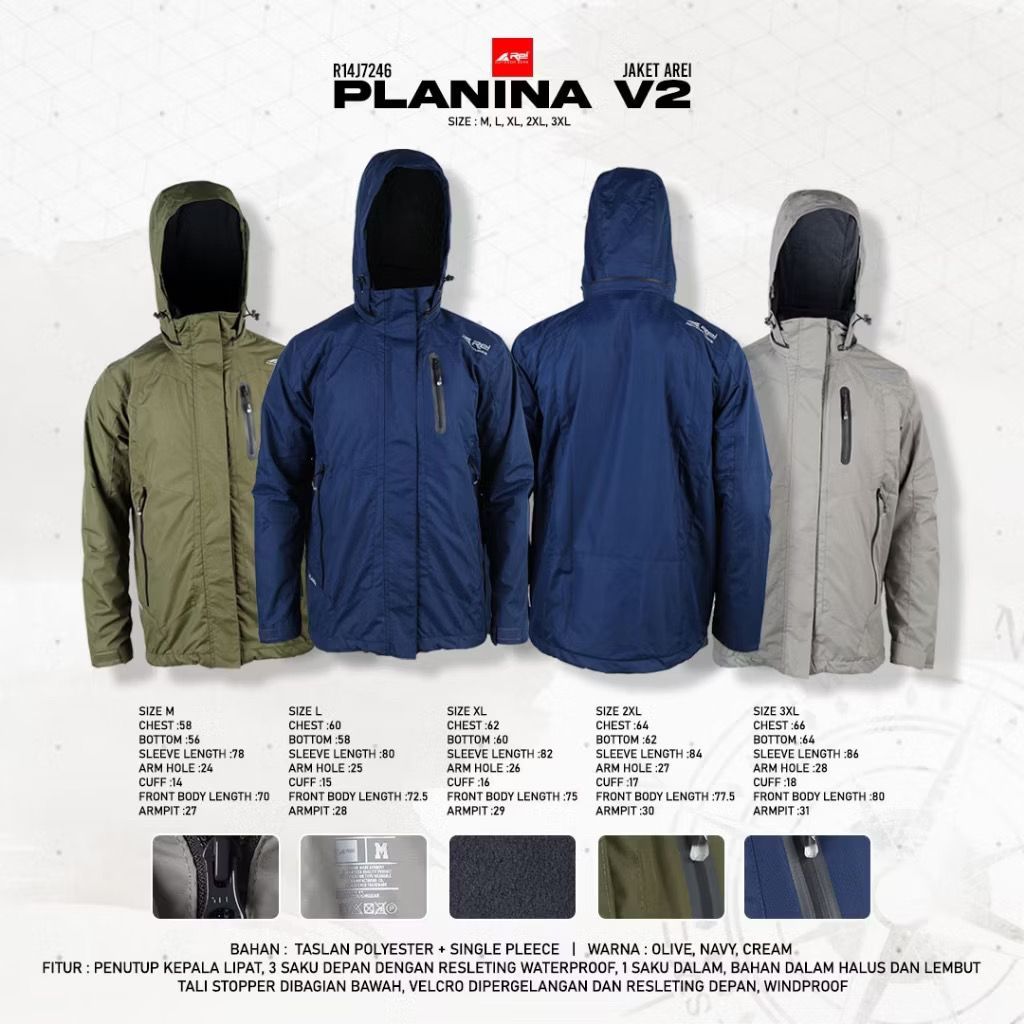 JAKET AREI PLANINA V2