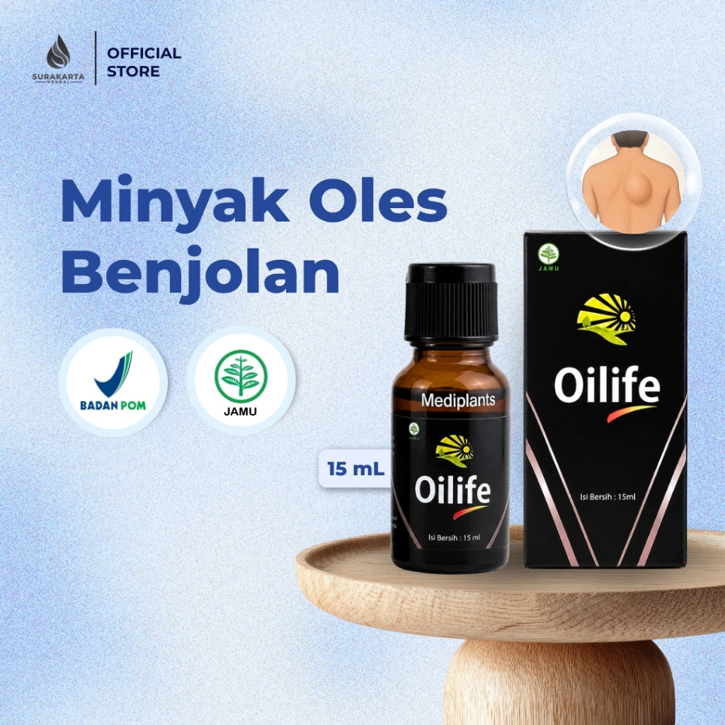 OILIFE Obat Herbal Benjolan di Punggung