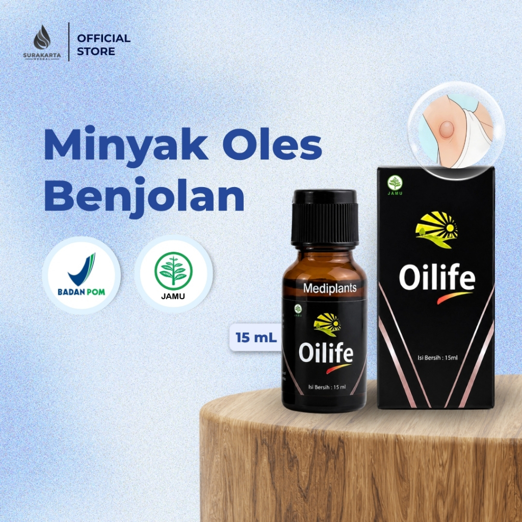 OILIFE Obat Herbal Benjolan di Ketiak