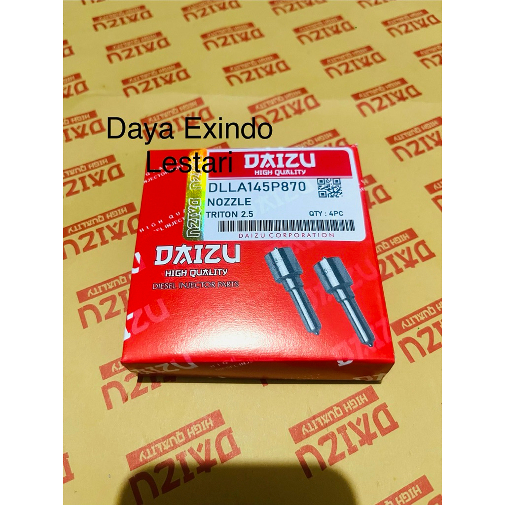 Nozzle Injector Daizu Triton Pajero 2.5 Diesel DLLA145P870 P870