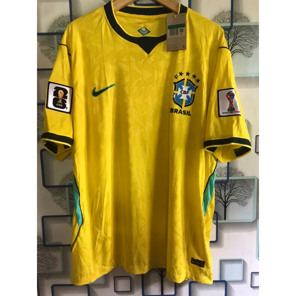 Jersey Brazil Home GO Player Issue