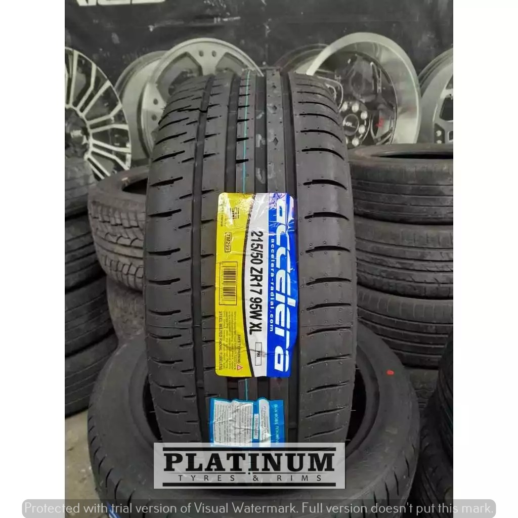 BAN MOBIL TUBLES ACCELERA PHI 215 50 R17 II BAN MURAH 215/50 R17 ACCELERA PHI