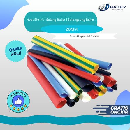 Heat Shrink | Selang Bakar | Selongsong Bakar | 20 mm
