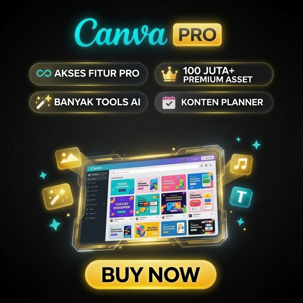 Lifetime | Canva Premium Bergaransi