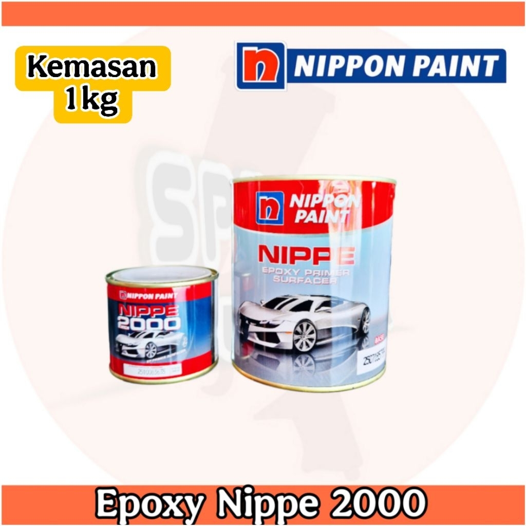 Cat Dasar Epoxy Nippe Primer 1kg - GREY
