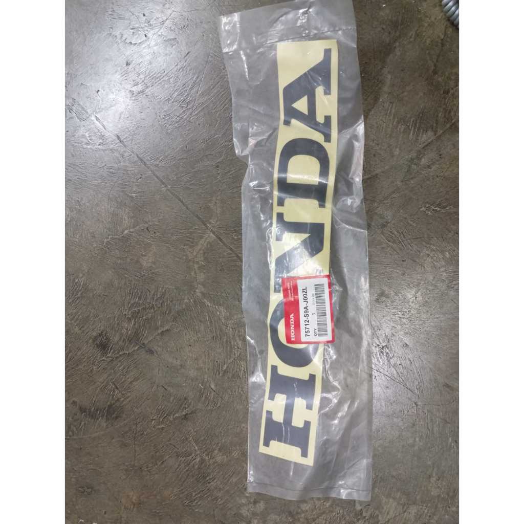 3685 TD Stiker cover ban serep HONDA CRV gen 1