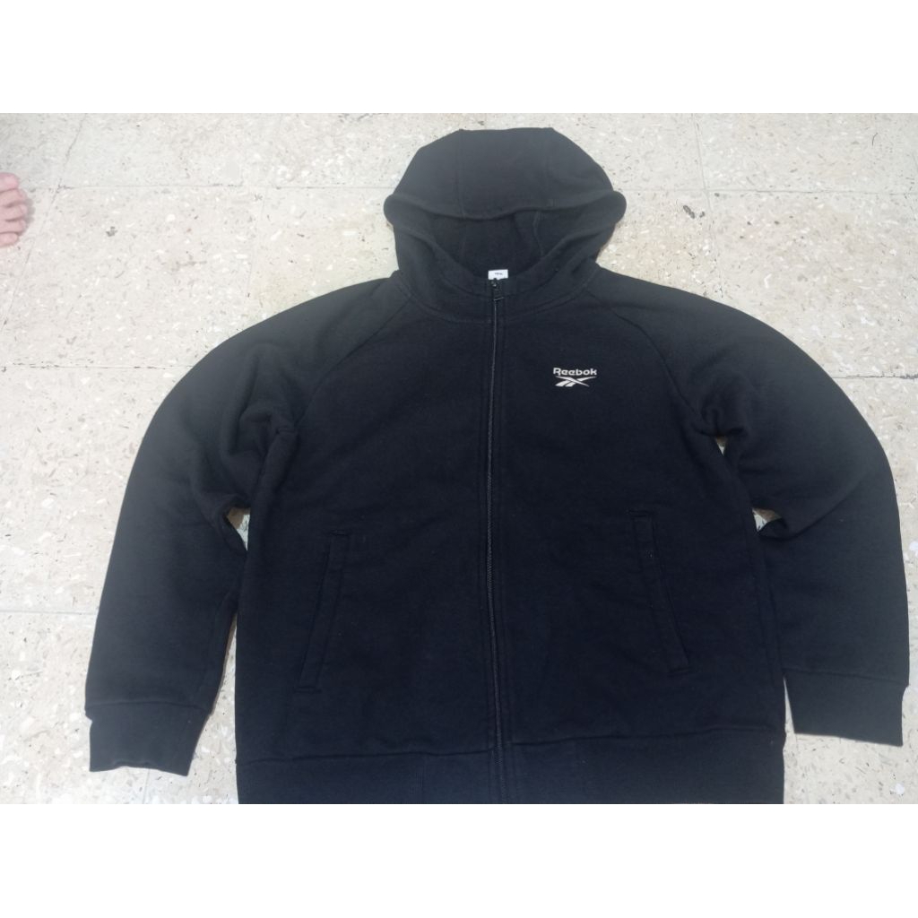 Jaket Hoodie Reebok original second bekas