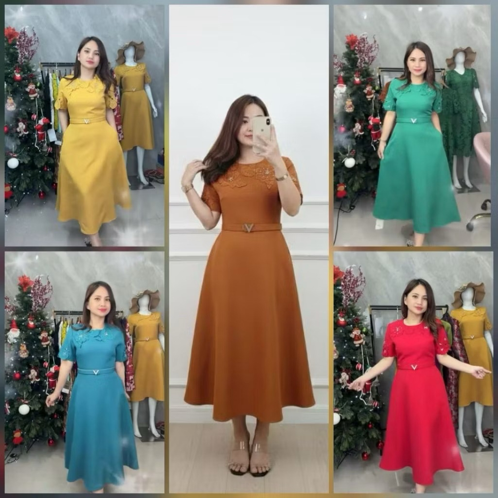 Dres premium wanita 71314/Jeshop fashion
