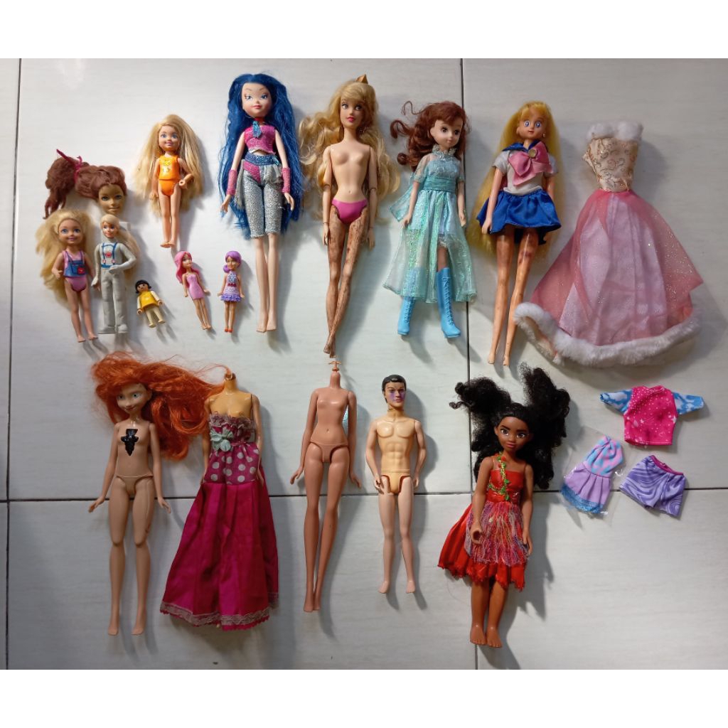 Take All Acc & Barbie Disney Store Winx Club Sailor Moon Tokyo Disney Resort
