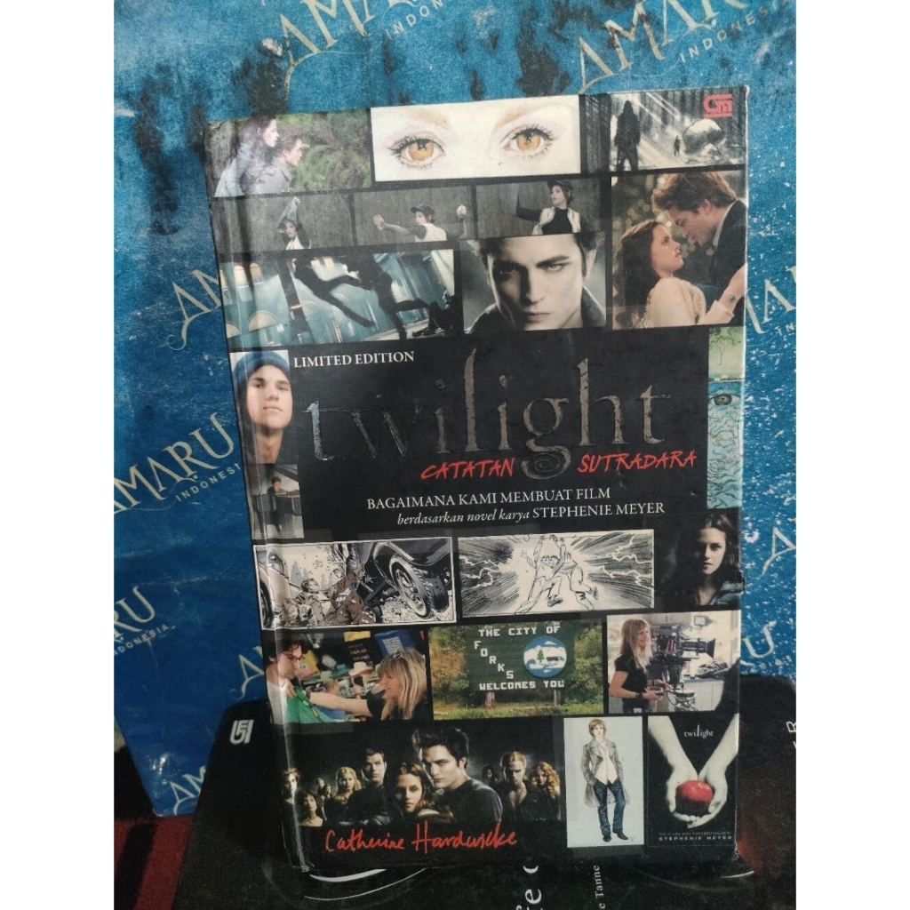 ORIGINAL BUKU NOVEL  TWILIGHT CATATAN SUTRADARA HARD COVER