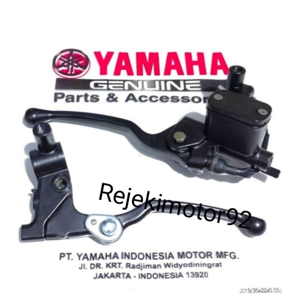 DUDUKAN HANDLE KIRI PLUS HANDLE KIRI PLUS MASTER REM SET DEPAN YAMAHA X-RIDE XRIDE 115, X-RIDE XRIDE