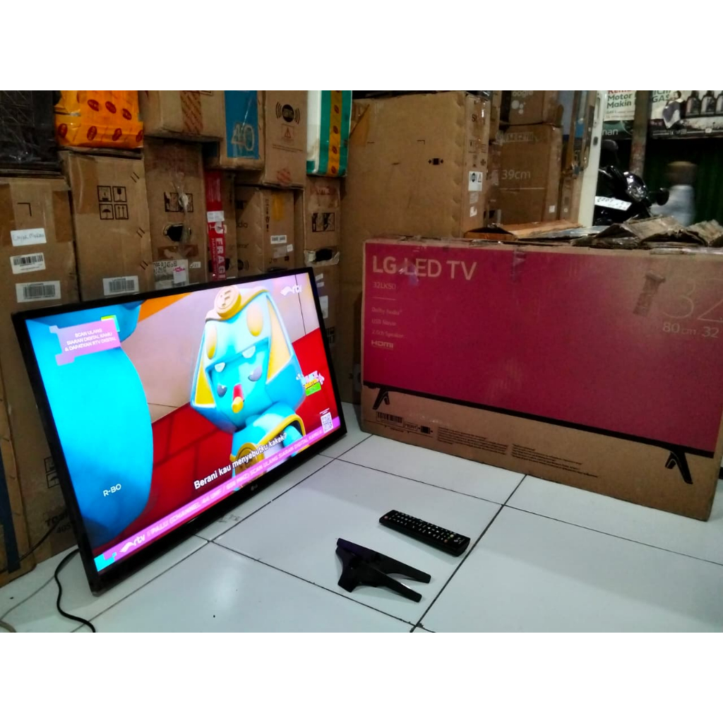 TV LED LG DIGITAL 32 INC KONDISI BEKAS MASIH SEGEL SIAP PAKAI TANPA STB (0209)
