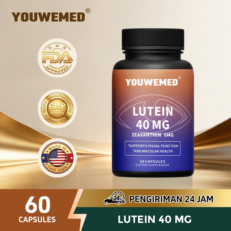 YOUWEMED—Suplemen Mata Suplemen Mata Lutein Lutein redakan mata lelah Lutein halal