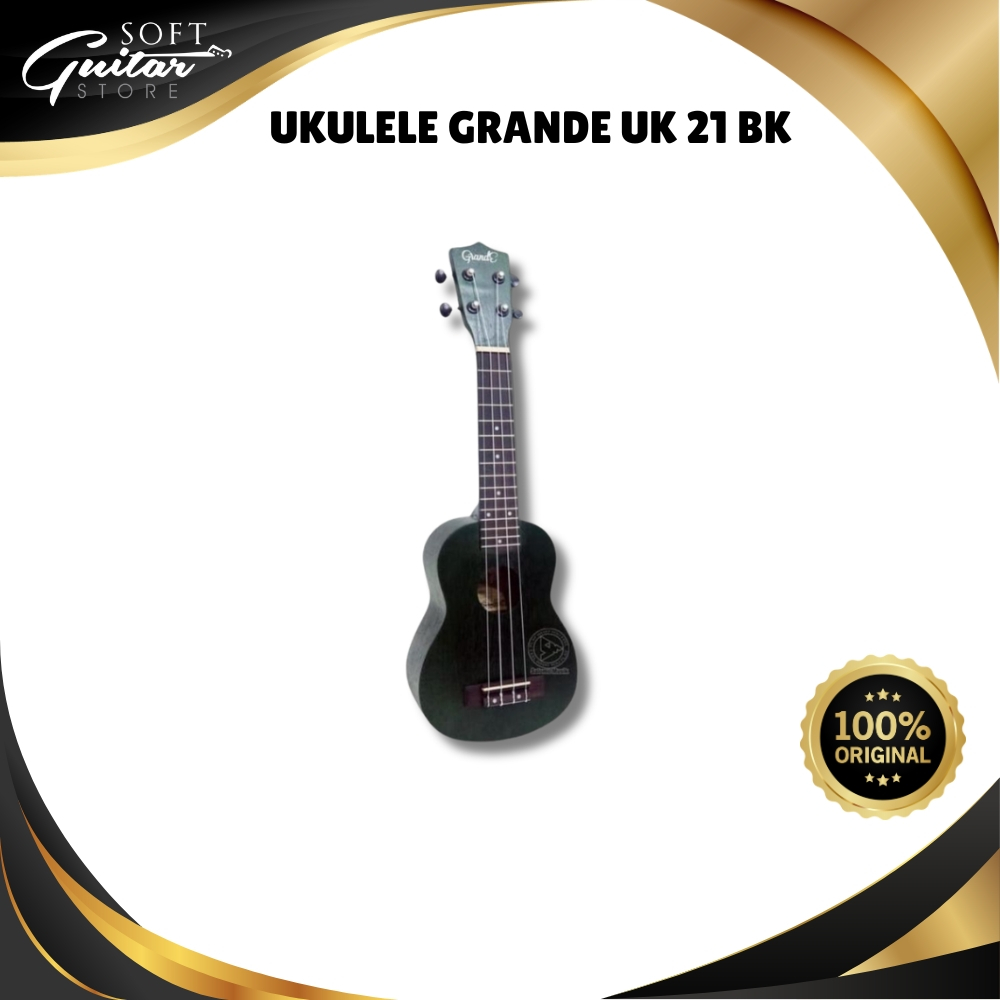UKULELE GRANDE UK 21 BK