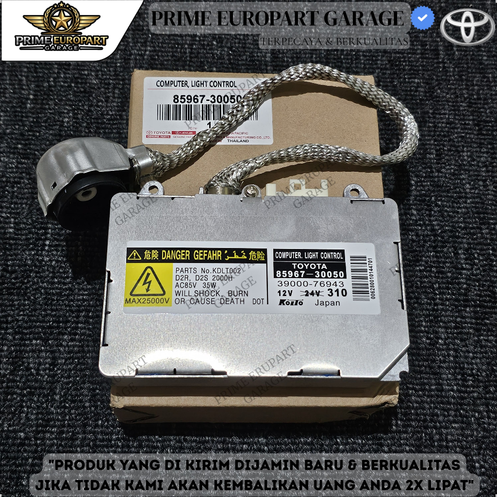 BALLAST HID D2R D2S TOYOTA ALPHARD HARRIER 85967-30050