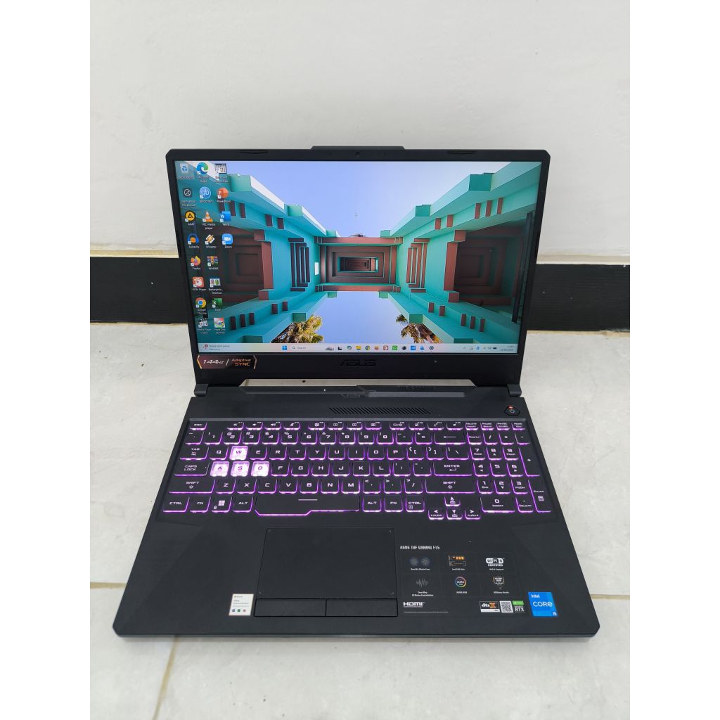Asus Tuf Gaming 15 Fx506HC Intel Core i5 11400H Nvidia RTX 3050 RAM 16GB SSD 512GB