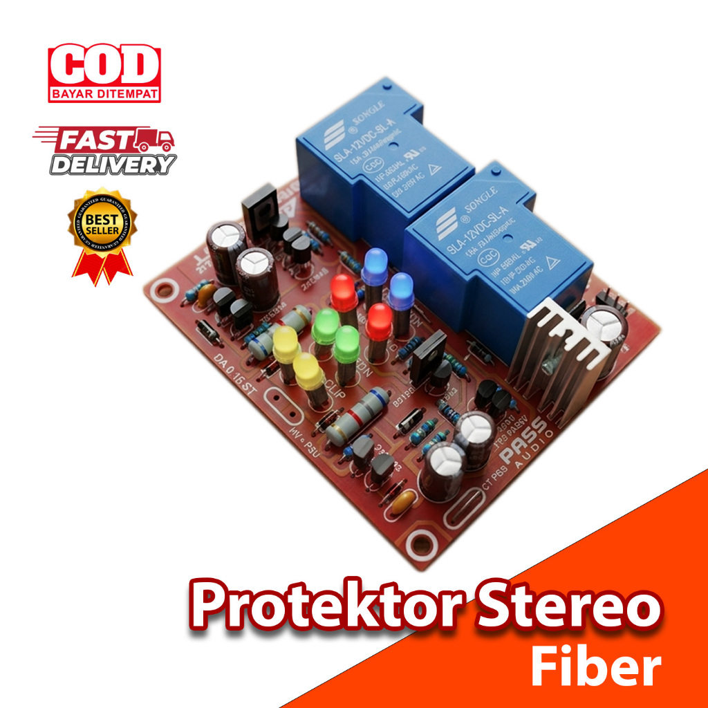 Kit Speaker Protektor Stereo Fiber PASS AUDIO