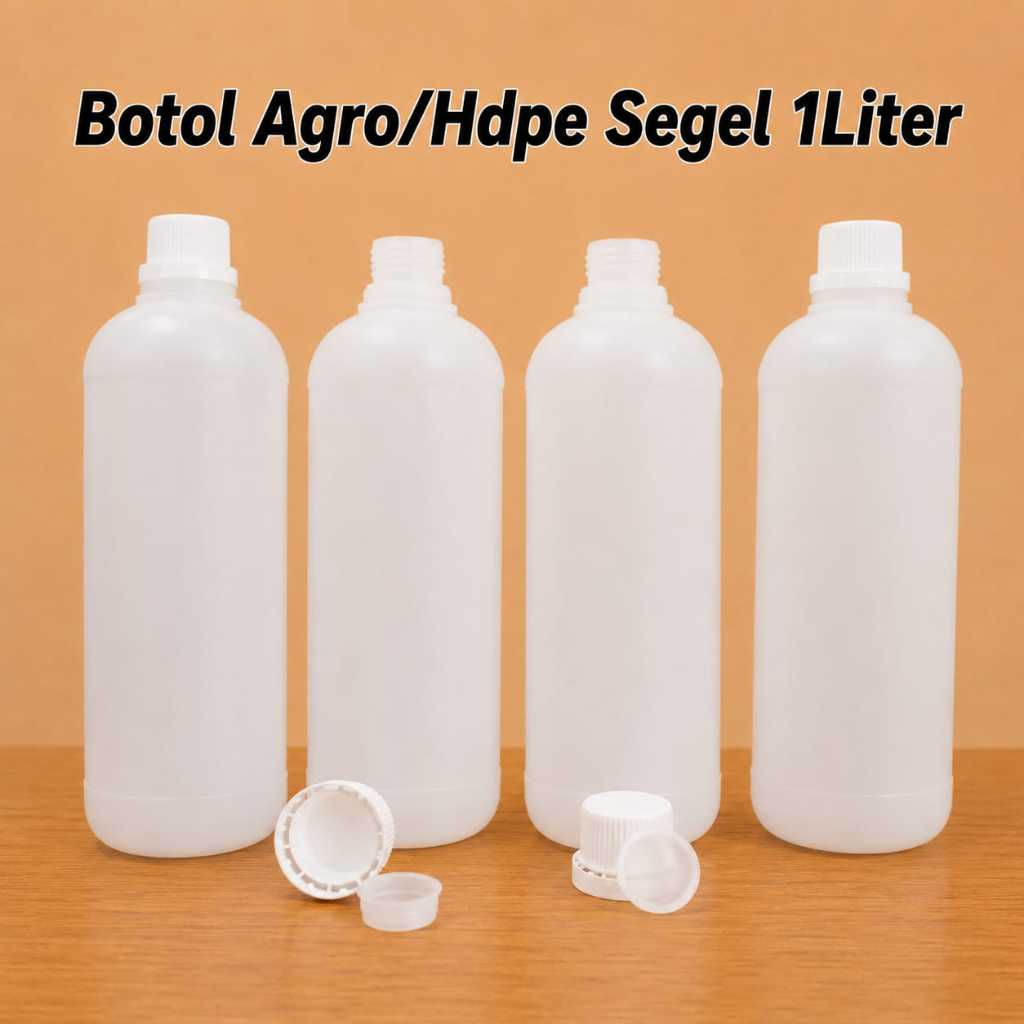 Botol HDPE /Botol LABOR 1000ML/1L
