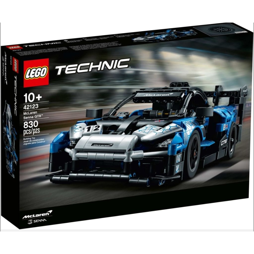 Lego Technic 42123 Mc Larent Senna GTR